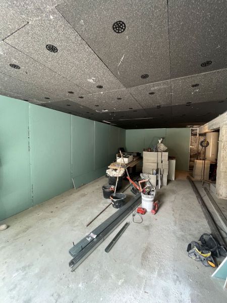 isolation des murs en panneaux BA 13