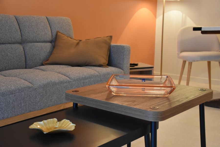 salon moderne choisi par Design Archi Nice